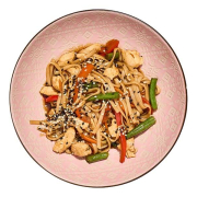 Локшина Удон з куркою та овочами