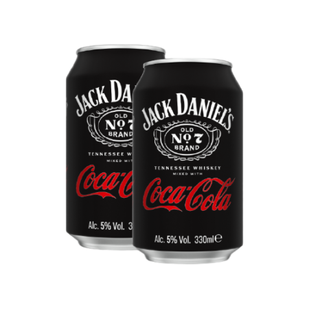 Jack Daniel's Whiskey-Cola 2 банки
