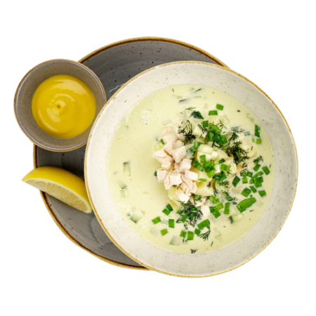 Окрошка з куркою
